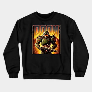 Doom Guy Badass Crewneck Sweatshirt